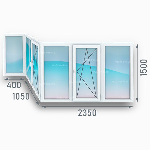 Цена оконных конструкций стандартных размеров