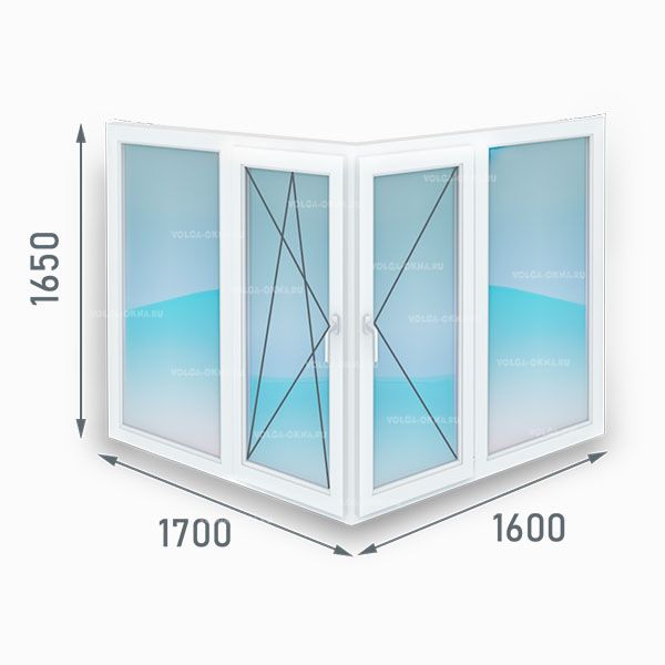 Цена оконных конструкций стандартных размеров