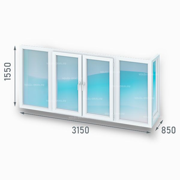 Цена оконных конструкций стандартных размеров