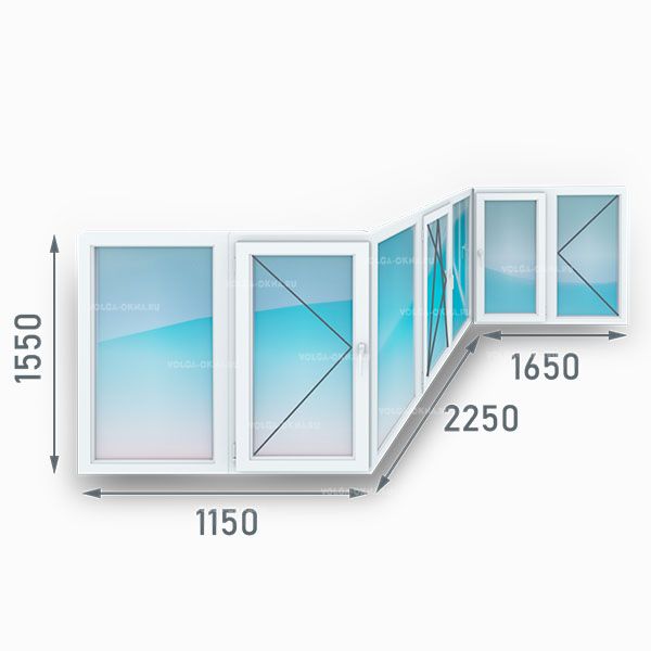 Цена оконных конструкций стандартных размеров