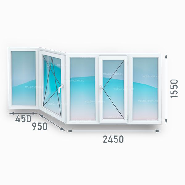 Цена оконных конструкций стандартных размеров