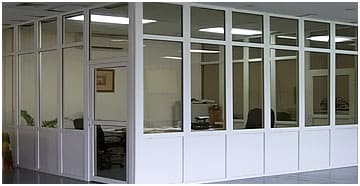 Пример пластиковой перегородки