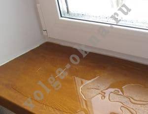 Устранить Скапливание воды в желобе