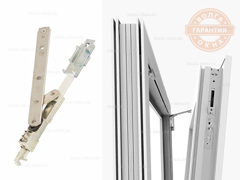 Расклинивание заблокированной створки