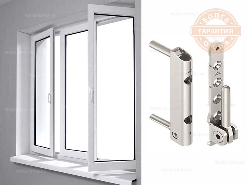 Замена петли на створке