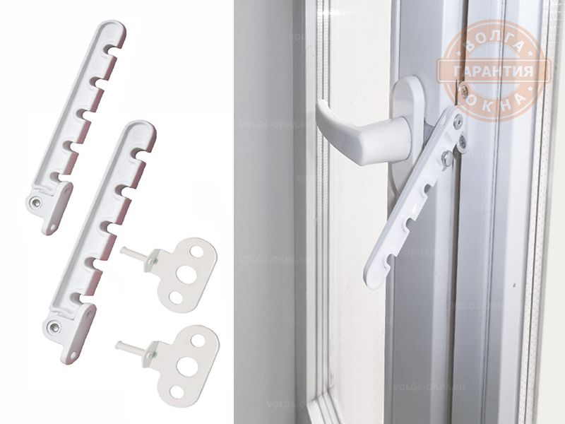 Установка ограничителя открывания