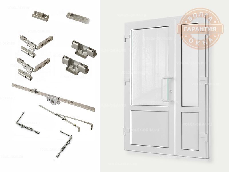 Ремонт пластиковых дверей с регулировкой