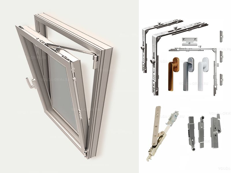 Замена фурнитуры (поворотно-откидная створка створка)