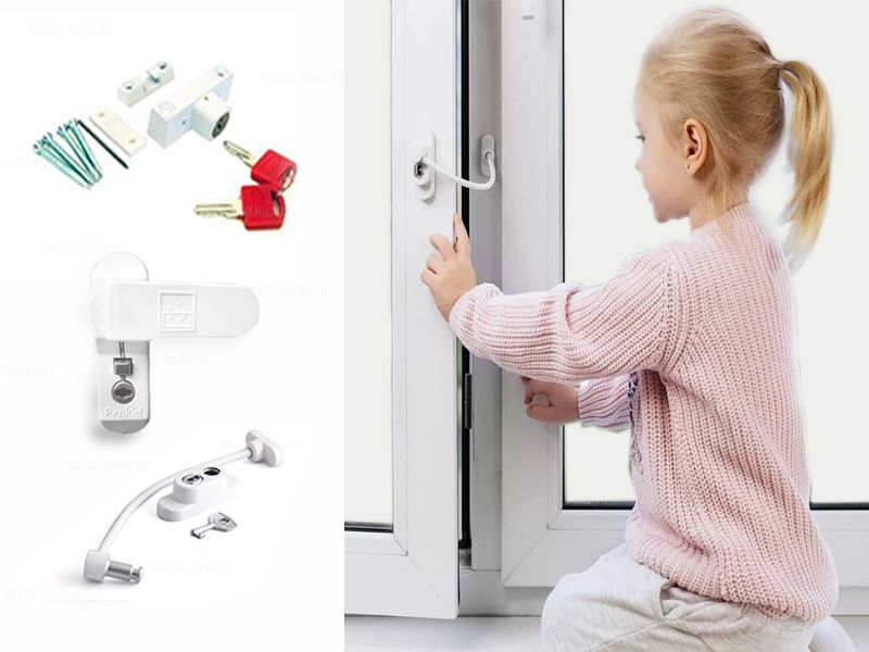 Установка замка для защиты от выпадения