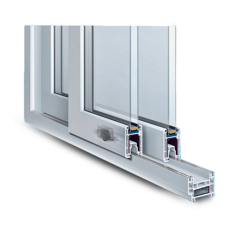 Тёплое раздвижное остекление