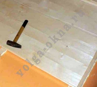 Монтаж черновых полов