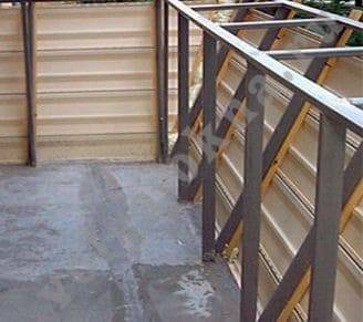 Защита металлического парапета от коррозии